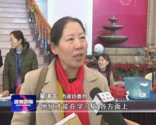 翟清芝参加淄博市政协十二届三次会议